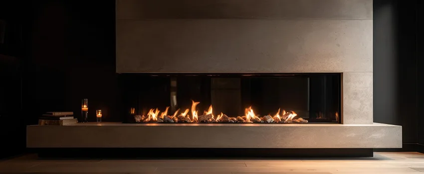 Gas Fireplace Ember Bed Design Services in Southchase, Florida