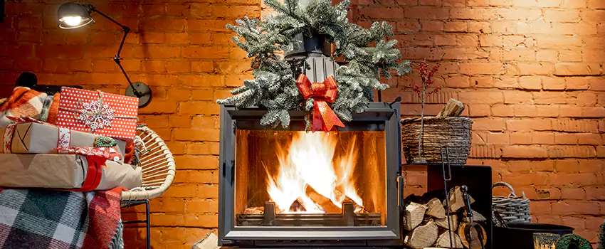 Travis Industries Linear Gas Fireplace Installation in Southchase, Florida