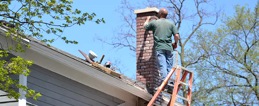 Vinyl and PVC Chimney Flashing Installation in Southchase, FL