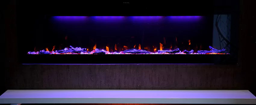 Dynamic Flame Color Fireplace Installation in Southchase, FL